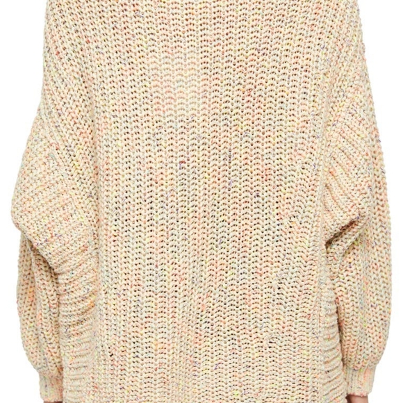 NWT Free People Neon Like guys Sweater - Picture 2 of 4